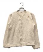 45Rフォーティファイブ・アール）の古着「ゴート刺繍カーディガン」｜ベージュ