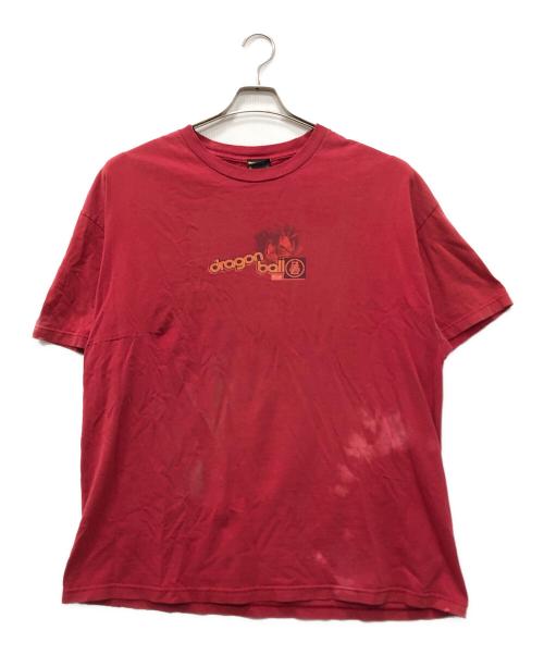 DRAGONBALLZ（ドラゴンボール）DRAGONBALLZ (ドラゴンボール) プリントTシャツ レッド サイズ:XXLの古着・服飾アイテム