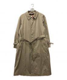 BARACUTA（バラクータ）の古着「ステンカラーコート」｜ベージュ