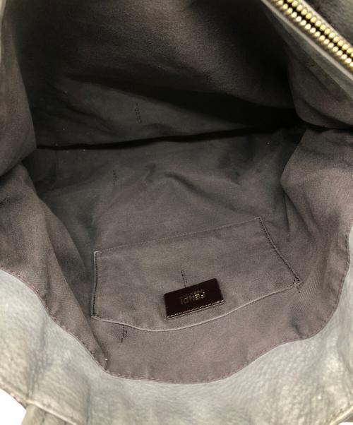 FENDI（フェンディ）FENDI (フェンディ) FFロゴプレートトートバッグ グレー サイズ:下記参照の古着・服飾アイテム