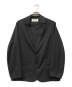 UNIVERSAL OVERALL×BEGIN×green lebel reraxingユニバーサルオーバーオール×ビギン×グリーンレーベルリラクシング）の古着「別注テーラードジャケット」｜ブラック