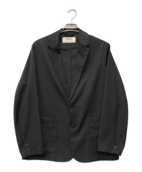 UNIVERSAL OVERALL（ユニバーサルオーバーオール）UNIVERSAL OVERALL (ユニバーサルオーバーオール) Begin (ビギン) green lebel reraxing (グリーンレーベルリラクシング) 別注テーラードジャケット ブラック サイズ:Lの古着・服飾アイテム
