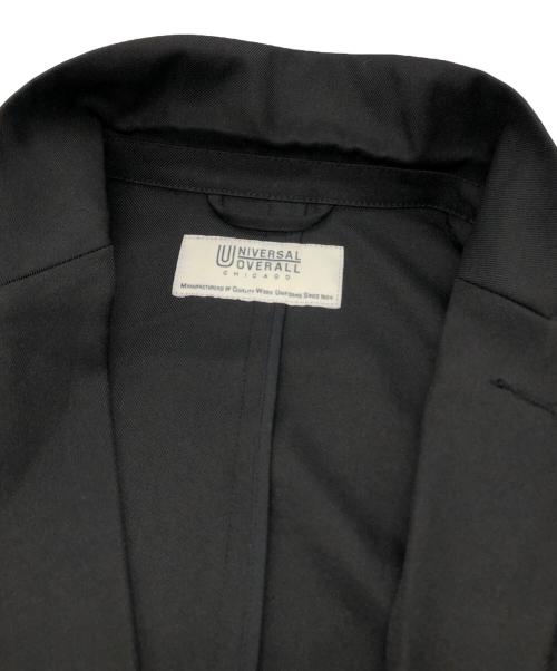UNIVERSAL OVERALL（ユニバーサルオーバーオール）UNIVERSAL OVERALL (ユニバーサルオーバーオール) Begin (ビギン) green lebel reraxing (グリーンレーベルリラクシング) 別注テーラードジャケット ブラック サイズ:Lの古着・服飾アイテム