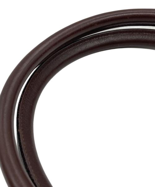 Salvatore Ferragamo（サルヴァトーレ フェラガモ）Salvatore Ferragamo (サルヴァトーレ フェラガモ) マリッサスウェードレザーコンビバッグ ブラウン サイズ:下記参照の古着・服飾アイテム