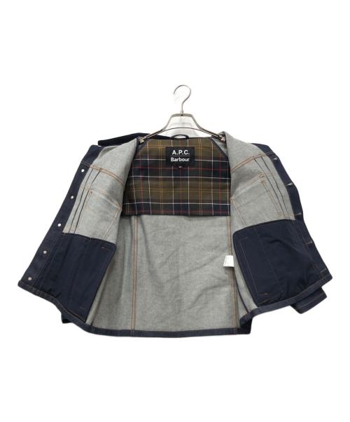 A.P.C.（アーペーセー）A.P.C. (アーペーセー) Barbour (バブアー) SPEY デニムジャケット インディゴ サイズ:XSの古着・服飾アイテム