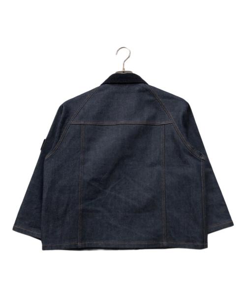 A.P.C.（アーペーセー）A.P.C. (アーペーセー) Barbour (バブアー) SPEY デニムジャケット インディゴ サイズ:XSの古着・服飾アイテム