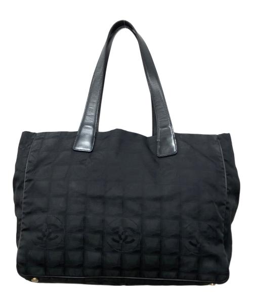 CHANEL（シャネル）CHANEL (シャネル) ニュートラベルライン MM トートバッグ ブラック サイズ:下記参照の古着・服飾アイテム
