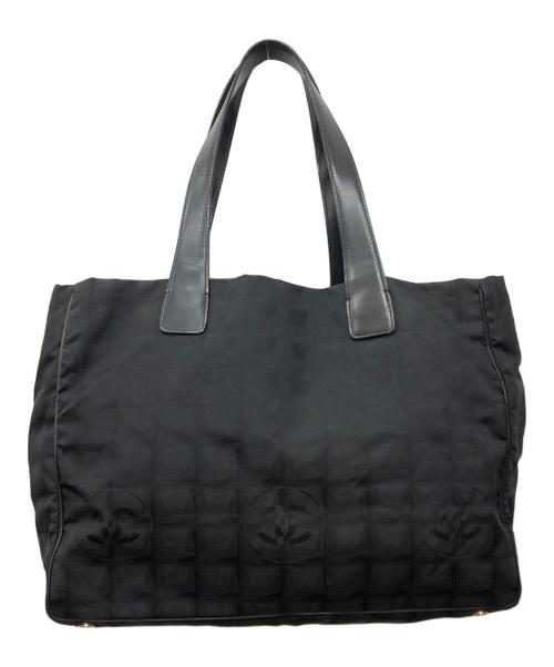 CHANEL（シャネル）CHANEL (シャネル) ニュートラベルライン MM トートバッグ ブラック サイズ:下記参照の古着・服飾アイテム