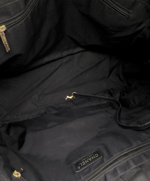 CHANEL（シャネル）CHANEL (シャネル) ニュートラベルライン MM トートバッグ ブラック サイズ:下記参照の古着・服飾アイテム