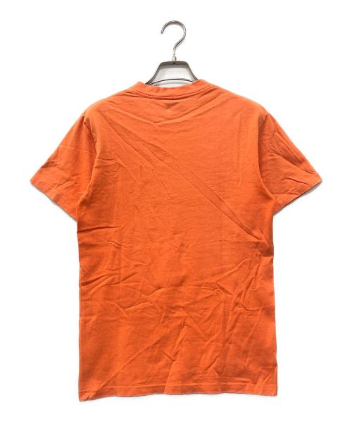 stussy（ステューシー）stussy (ステューシー) The CRASH プリントTシャツ オレンジ サイズ:Sの古着・服飾アイテム