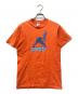 stussy（ステューシー）の古着「The CRASH プリントTシャツ」｜オレンジ