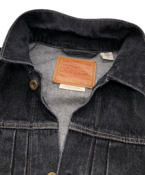 LEVI'S PReMIUM（リーバイス プレミアム）LEVI'S PReMIUM (リーバイス プレミアム) TYPE1 トラッカージャケット ブラック サイズ:Mの古着・服飾アイテム