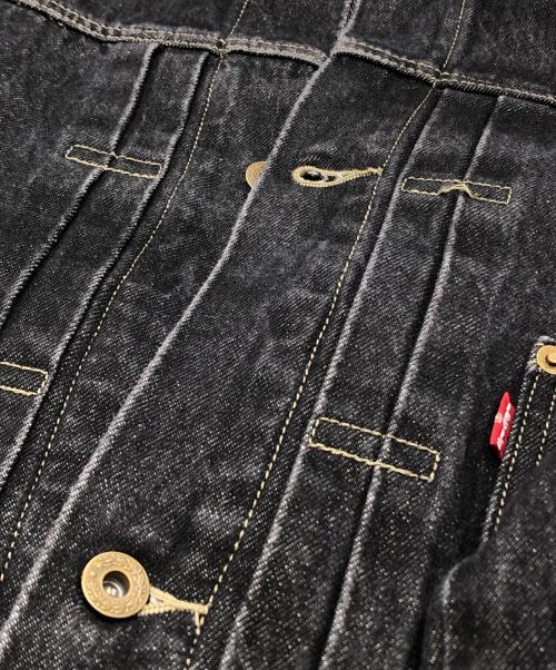 LEVI'S PReMIUM（リーバイス プレミアム）LEVI'S PReMIUM (リーバイス プレミアム) TYPE1 トラッカージャケット ブラック サイズ:Mの古着・服飾アイテム