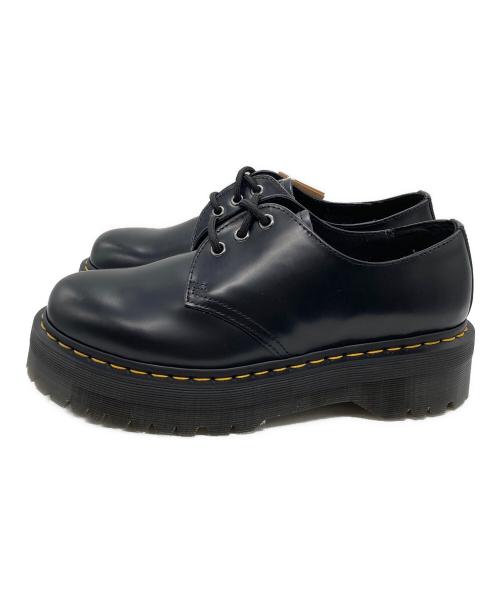 Dr.Martens（ドクターマーチン）Dr.Martens (ドクターマーチン) 1461 QUAD 3ホールシューズ ブラック サイズ:UK8 未使用品の古着・服飾アイテム