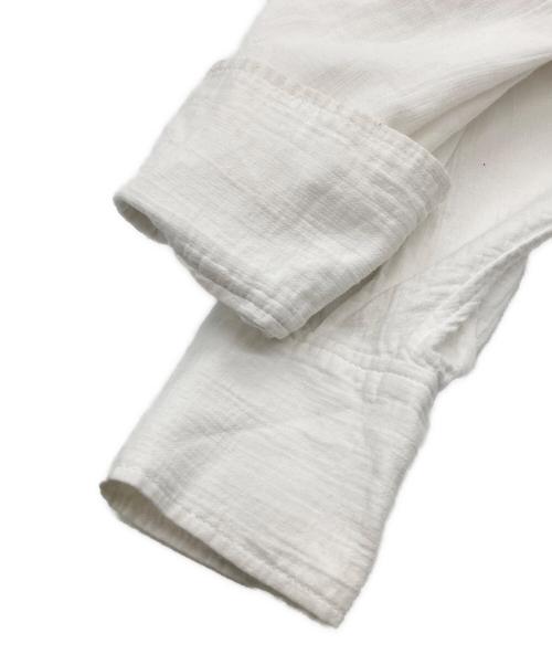 THE SHINZONE（ザ シンゾーン）THE SHINZONE (ザ シンゾーン) ORGANIC COTTON GAUZE BLOUSE ホワイト サイズ:FOの古着・服飾アイテム