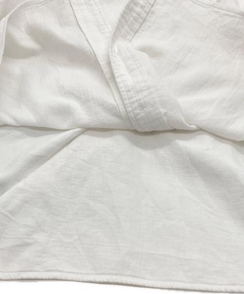 THE SHINZONE（ザ シンゾーン）THE SHINZONE (ザ シンゾーン) ORGANIC COTTON GAUZE BLOUSE ホワイト サイズ:FOの古着・服飾アイテム