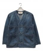 THE SHINZONEザ シンゾーン）の古着「NO COLLAR COVERALL」｜インディゴ