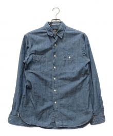 RRL（ダブルアールエル）の古着「シャンブレーワークシャツ」｜ブルー