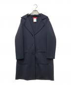 MAX&Co.マックスアンドコー）の古着「ボンディングシングルコート」｜ネイビー