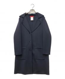 MAX&Co.（マックスアンドコー）の古着「ボンディングシングルコート」｜ネイビー
