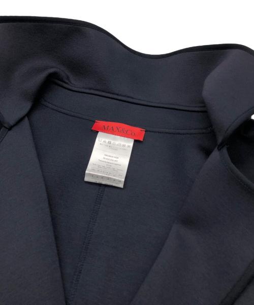 MAX&Co.（マックスアンドコー）MAX&Co. (マックスアンドコー) ボンディングシングルコート ネイビー サイズ:Sの古着・服飾アイテム