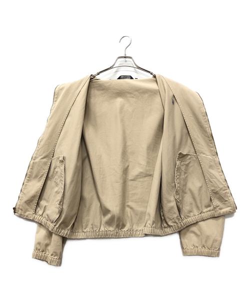 POLO RALPH LAUREN（ポロ・ラルフローレン）POLO RALPH LAUREN (ポロ・ラルフローレン) 三角タグ スイングトップ ベージュ サイズ:Lの古着・服飾アイテム