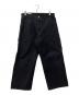 SEVEN BY SEVEN（セブンバイセブン）の古着「PAINTER PANTS」｜ブラック