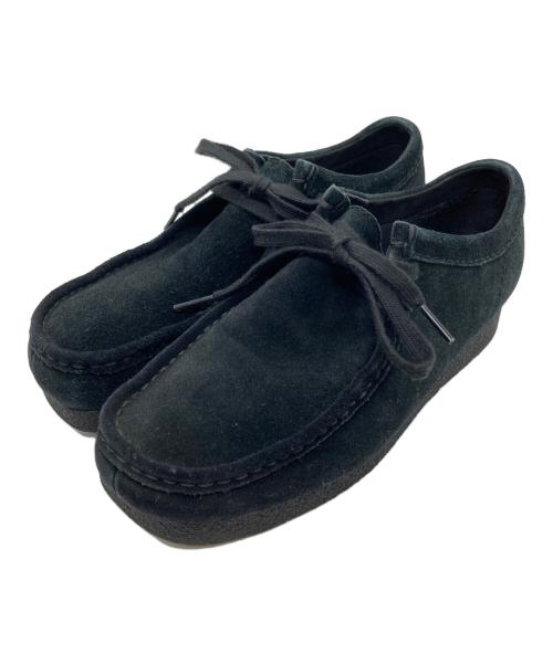 CLARKS（クラークス）CLARKS (クラークス) WALLABEE EVO WP ブラック サイズ:UK5の古着・服飾アイテム