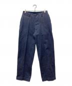 NIGEL CABOURNナイジェルケーボン）の古着「basic chino pant」｜ネイビー