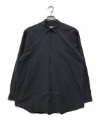 COMOLIコモリ）の古着「コモリシャツ」｜ネイビー