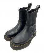 Dr.Martensドクターマーチン）の古着「Amaayah Lo Leather Bex Pull-On Boots」｜ブラック