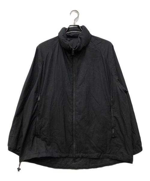 ATTACHMENT（アタッチメント）ATTACHMENT (アタッチメント) 塩縮ナイロンリップスタンドカラーブルゾン ブラック サイズ:2の古着・服飾アイテム
