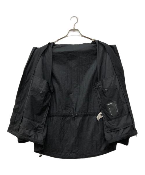 ATTACHMENT（アタッチメント）ATTACHMENT (アタッチメント) 塩縮ナイロンリップスタンドカラーブルゾン ブラック サイズ:2の古着・服飾アイテム