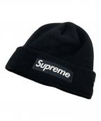 SUPREME×New Eraシュプリーム×ニューエラ）の古着「BOX ロゴ ビーニー」｜ブラック