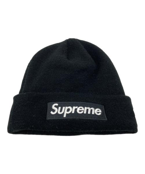 SUPREME（シュプリーム）Supreme (シュプリーム) New Era (ニューエラ) BOX ロゴ ビーニー ブラック サイズ:下記参照の古着・服飾アイテム