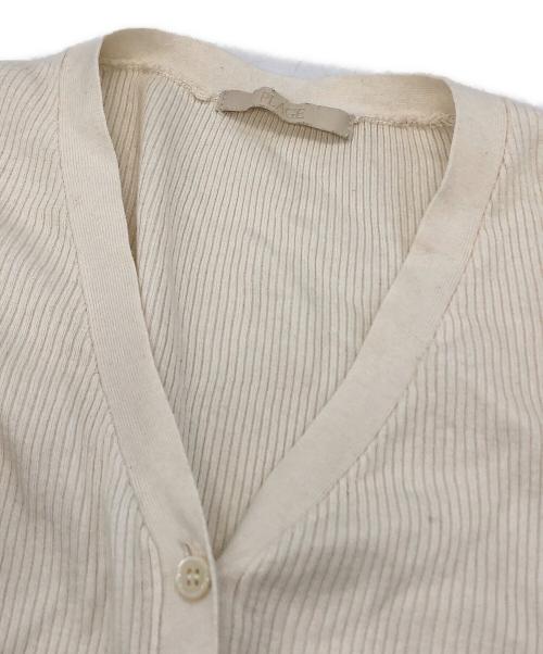 Plage（プラージュ）Plage (プラージュ) floche rib カーディガン ホワイト サイズ:下記参照の古着・服飾アイテム