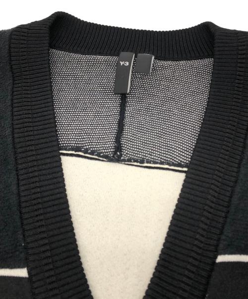 Y-3（ワイスリー）Y-3 (ワイスリー) GFX KNIT CARDIGAN ブラック サイズ:Sの古着・服飾アイテム