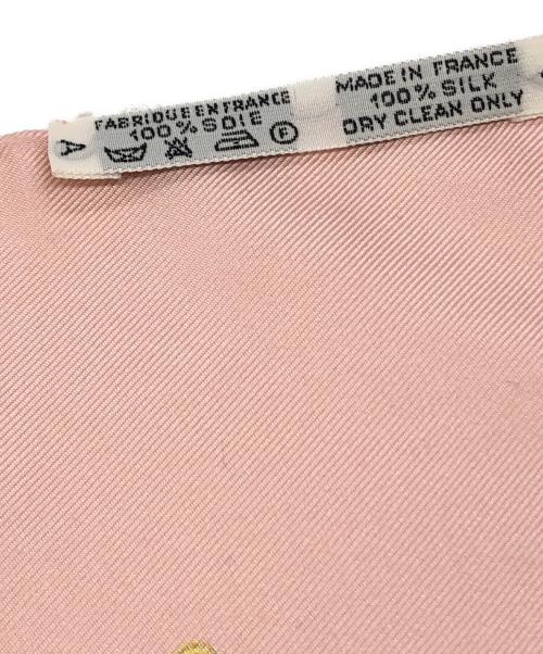 HERMES（エルメス）HERMES (エルメス) カレ90 シルクスカーフ ピンク サイズ:下記参照の古着・服飾アイテム