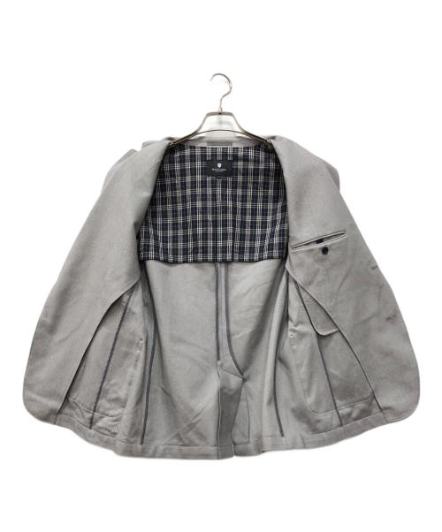 BLACK LABEL CRESTBRIDGE（ブラックレーベル クレストブリッジ）BLACK LABEL CRESTBRIDGE (ブラックレーベル クレストブリッジ) テーラードジャケット グレー サイズ:LLの古着・服飾アイテム