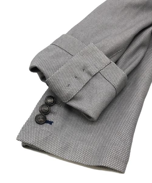 BLACK LABEL CRESTBRIDGE（ブラックレーベル クレストブリッジ）BLACK LABEL CRESTBRIDGE (ブラックレーベル クレストブリッジ) テーラードジャケット グレー サイズ:LLの古着・服飾アイテム