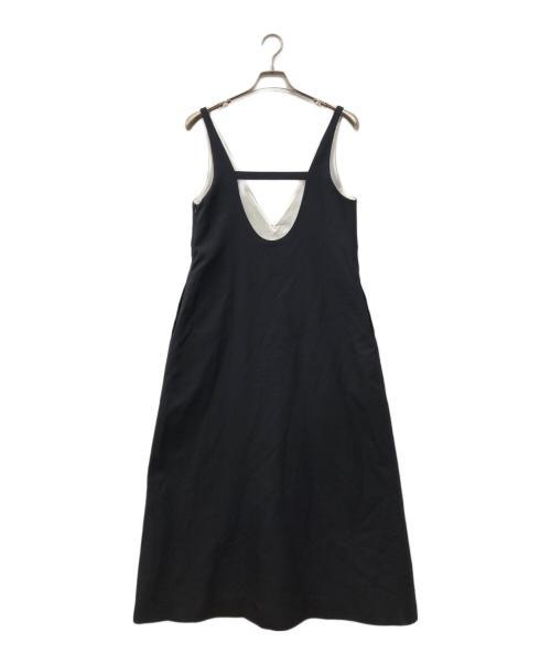 BOWTE（バウト）BOWTE (バウト) ノースリーブワンピース ネイビー サイズ:1の古着・服飾アイテム