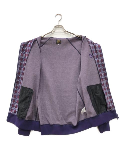Needles（ニードルズ）Needles (ニードルズ) Track Jacket - Poly Jacquard パープル サイズ:XLの古着・服飾アイテム
