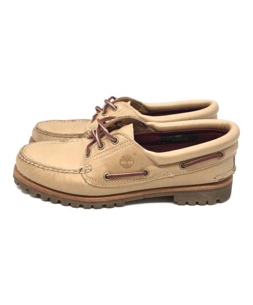 Timberland（ティンバーランド）Timberland (ティンバーランド) NOREEN BOAT SHOE ボートシューズ ベージュ サイズ:25cmの古着・服飾アイテム