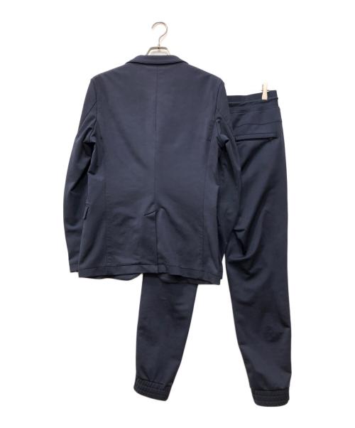 Junhashimoto（ジュンハシモト）Junhashimoto (ジュンハシモト) ストレッチジャージーセットアップ ネイビー サイズ:4の古着・服飾アイテム