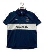 F.C.R.B.エフシーレアルブリストル）の古着「ポロシャツ」｜ネイビー