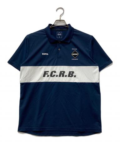 【美品】fcrb Bristol ネイビー ポロシャツ XL ゴルフ ブリストル 中古・古着通販】F.C.R.B. (エフシーレアルブリストル) ポロシャツ
