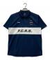 F.C.R.B.（エフシーレアルブリストル）の古着「ポロシャツ」｜ネイビー
