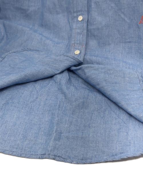 MADISON BLUE（マディソンブルー）MADISON BLUE (マディソンブルー) コットンリネンシャツ ブルー サイズ:01の古着・服飾アイテム
