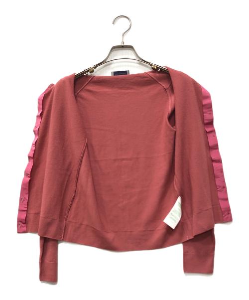 JOHN SMEDLEY（ジョンスメドレー）JOHN SMEDLEY (ジョンスメドレー) ウールカーディガン ピンク サイズ:Sの古着・服飾アイテム