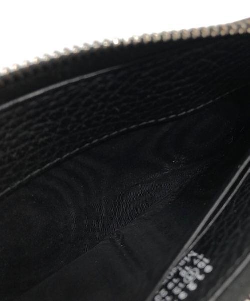 Maison Margiela（メゾンマルジェラ）Maison Margiela (メゾンマルジェラ) ラウンドファスナーロングウォレット ブラック サイズ:下記参照の古着・服飾アイテム